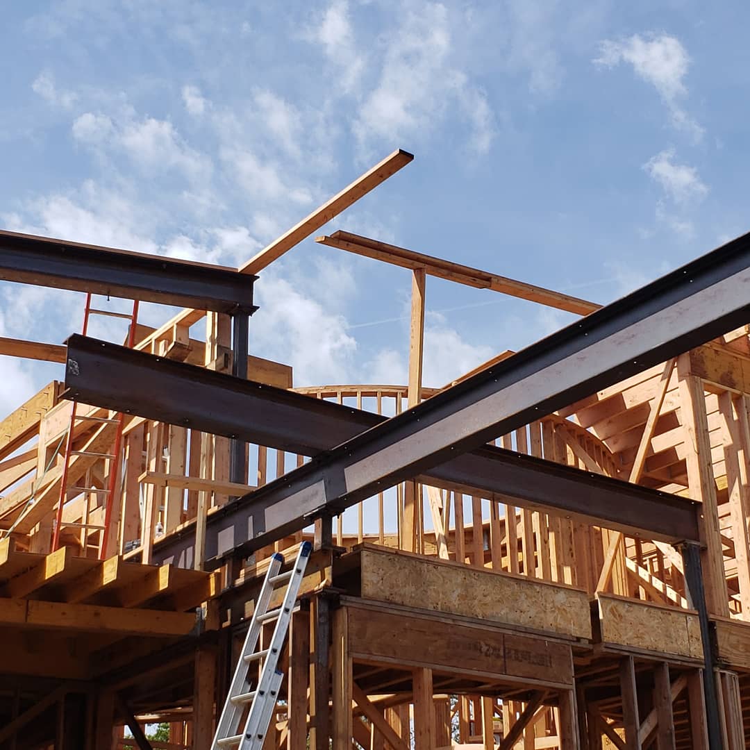 Structural Steel Beam Installation